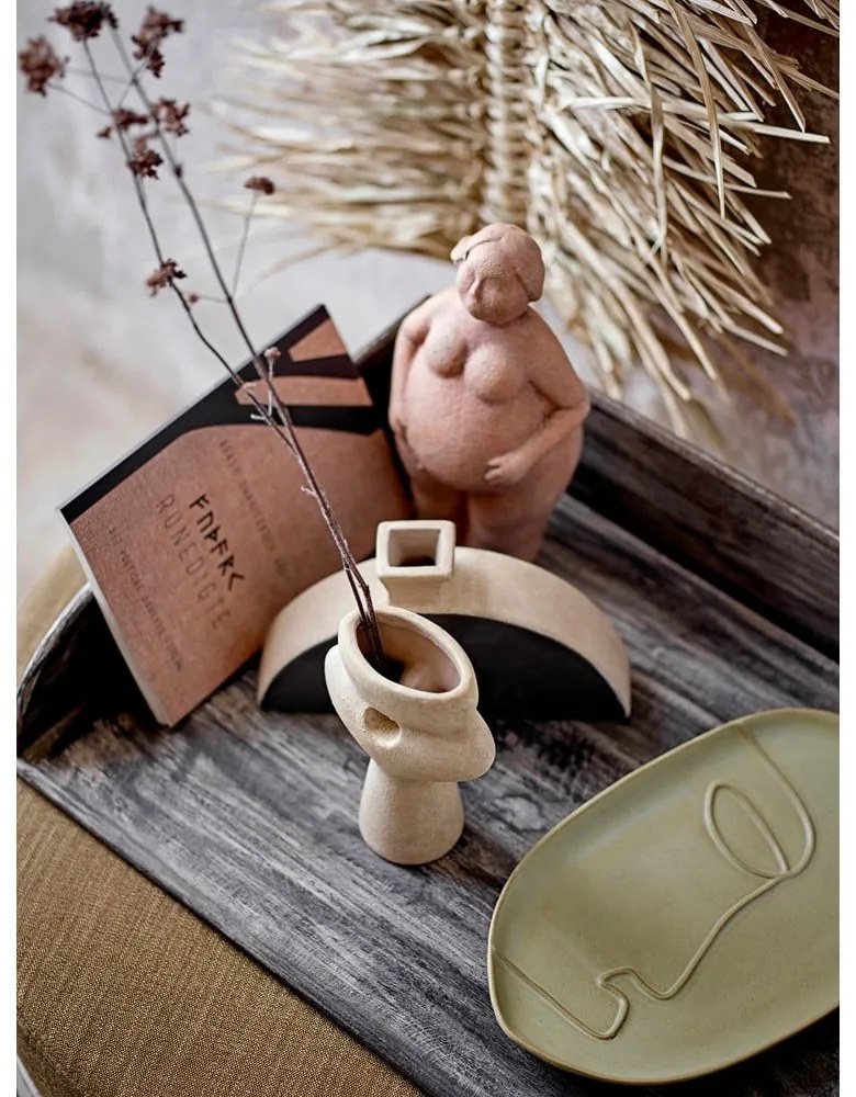 Tavă decorativă din gresie ceramică Ngan – Bloomingville