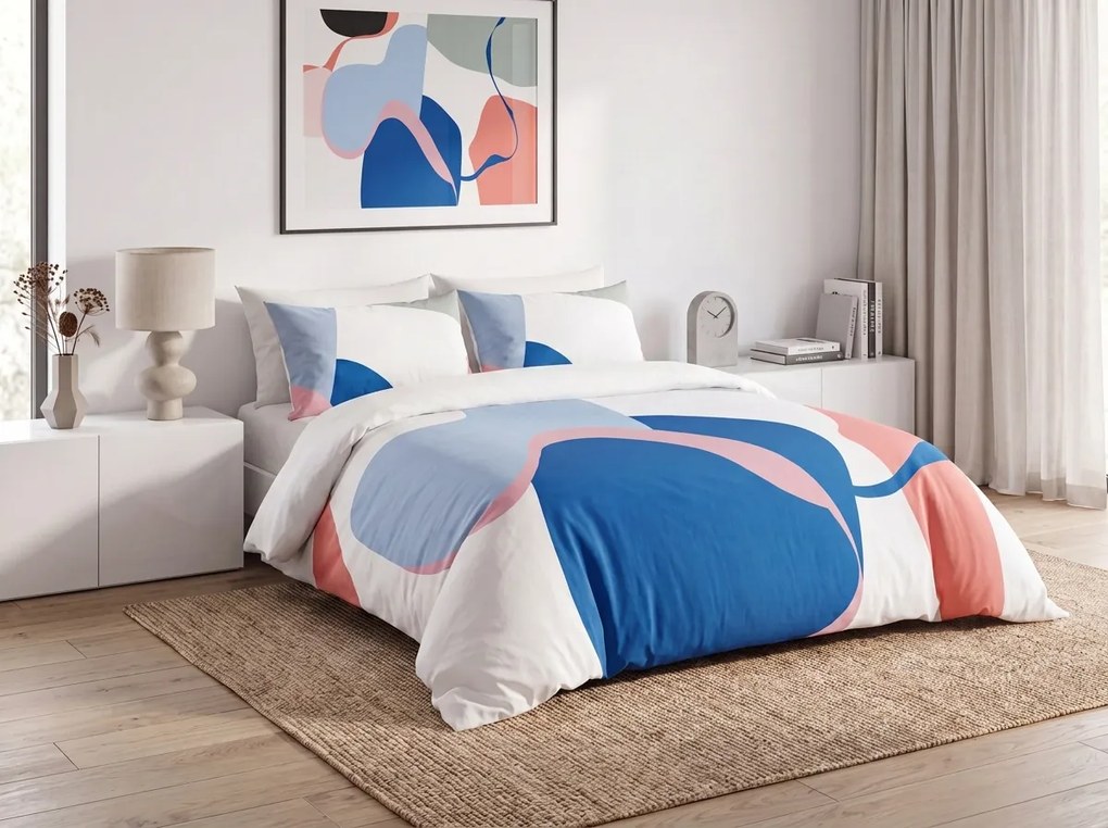 Lenjerie de pat din bumbac MOVERA colorata Dimensiune lenjerie de pat: 70 x 80 cm | 140 x 200 cm