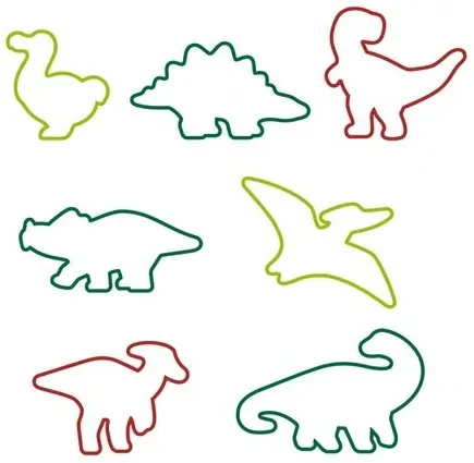 Decupatoare prăjituri Tescoma DELICIA KIDS, dinozauri, 7 bucăți