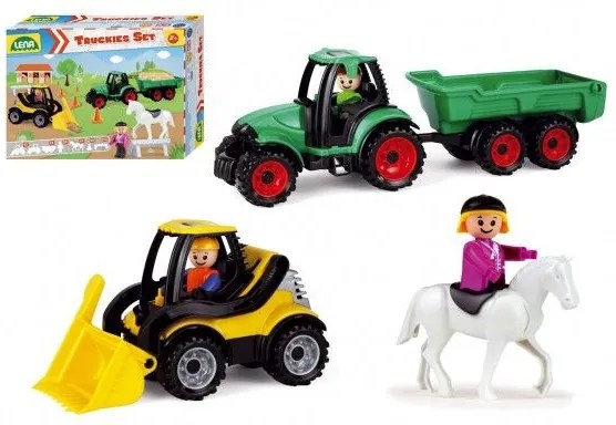 Truckies set, fermă cu accesorii