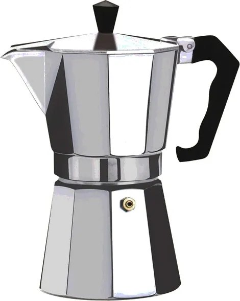 Cafetiera Espresso Floria ZLN2492, 6 cesti, 300 ml, O9 cm, aluminiu, Argintiu
