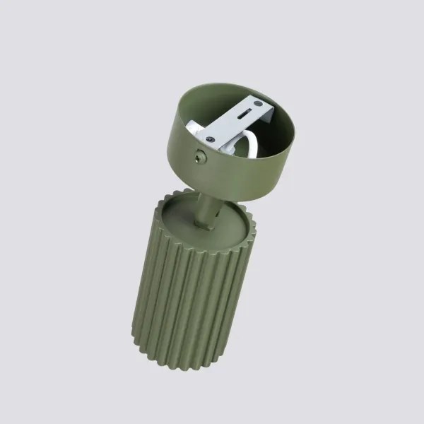 Sollux SL.1915 - Spot KARBON 1xGU10/10W/230V verde