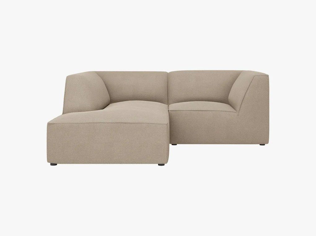 Coltar 3 locuri Ruby stofa L186 cm