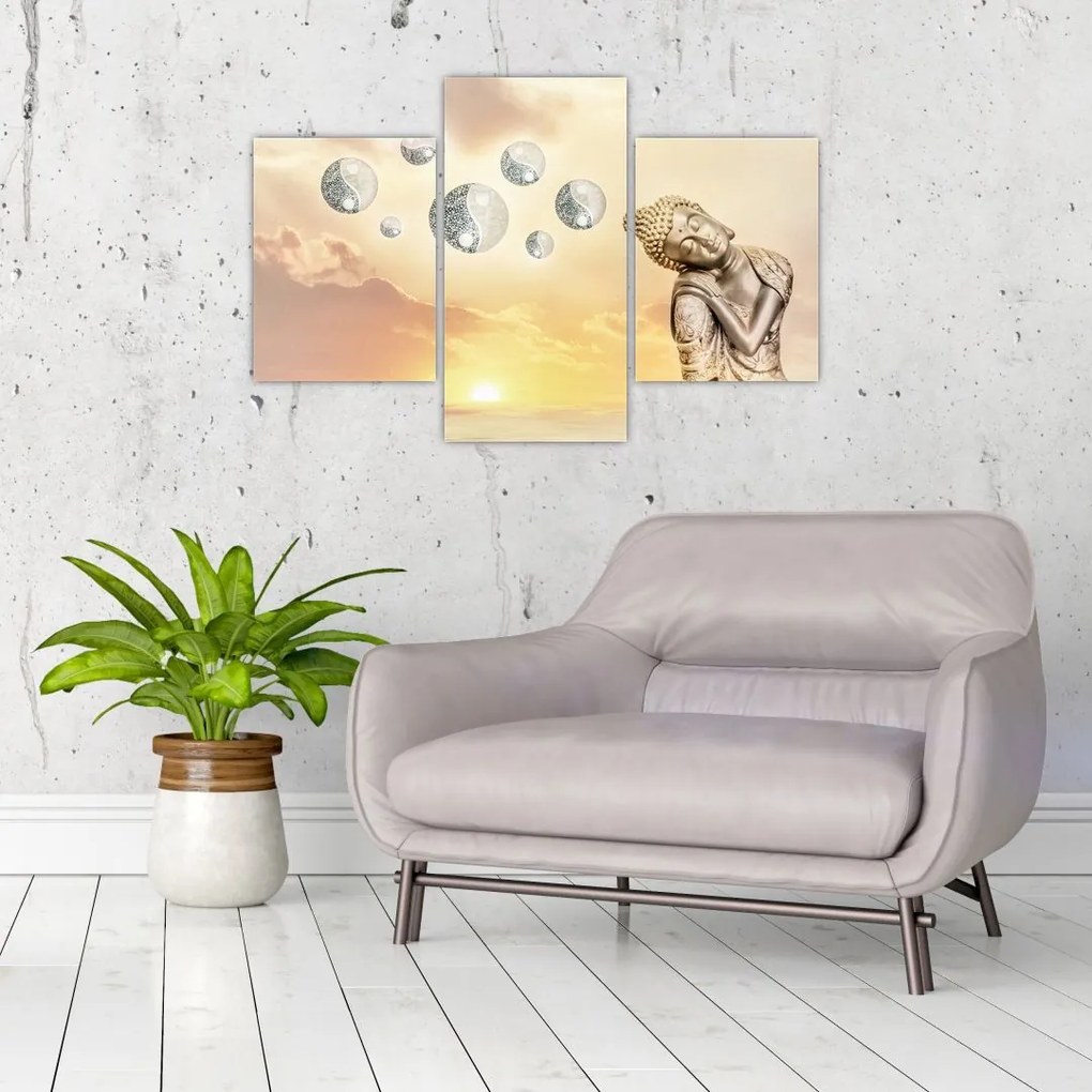 Tablou - Timp pentru meditații (90x60 cm)