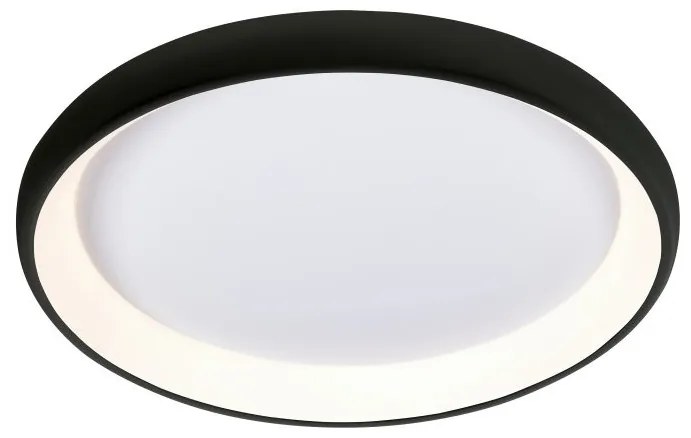 Lustra LED cu telecomanda design circular ANTONIO TOP 61 CCT BK