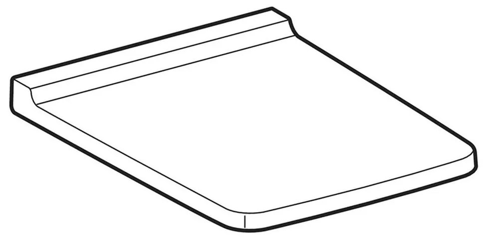 Capac WC, softclose, alb