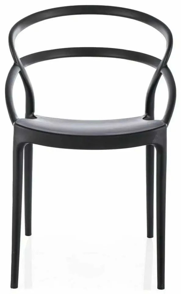 Scaun de bucătărie Onbela, negru