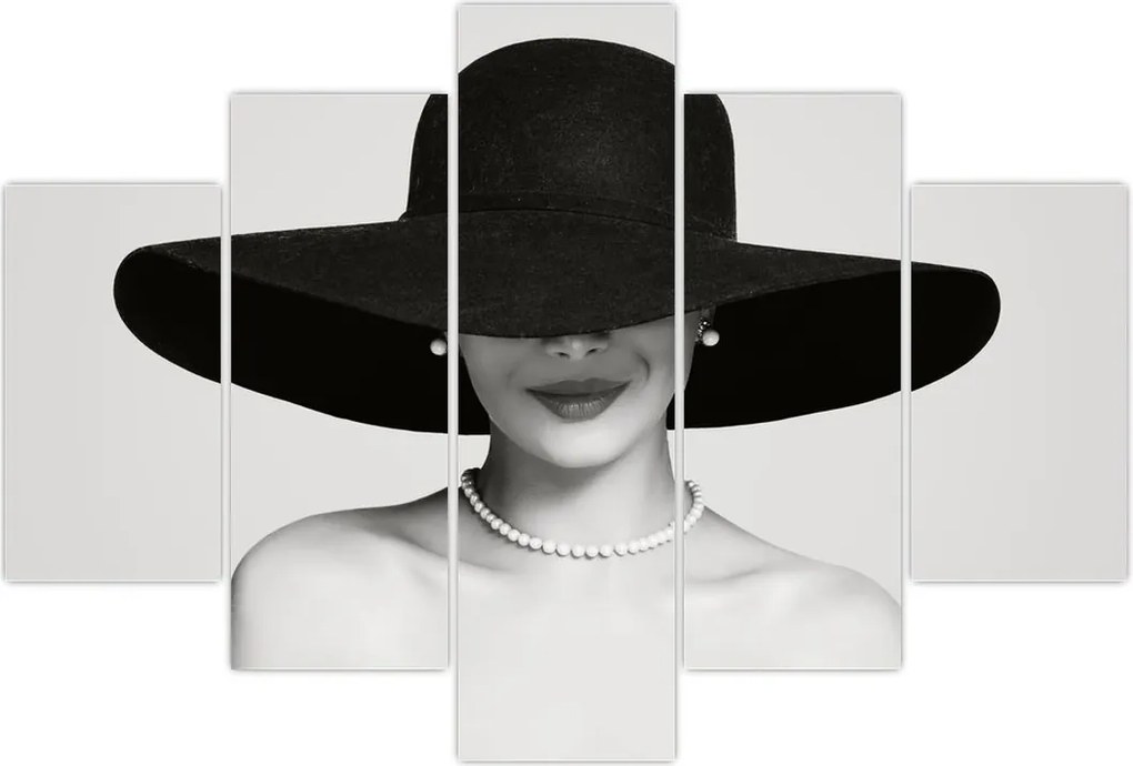 Tablou - Femeia cu pălărie (150x105 cm)