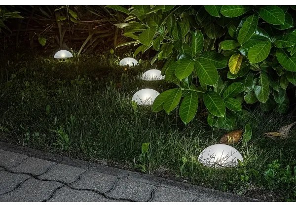 Corp de iluminat LED solar TREPPIO 5xLED/0,2W/1,2V IP44 Rabalux 77008