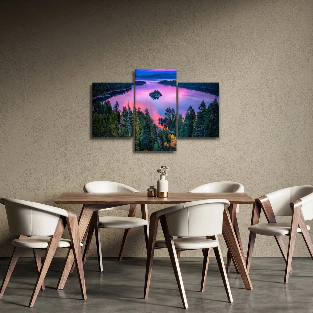 Tablou - Lacul Tahoe, Sierra Nevada, California, SUA (90x60 cm)