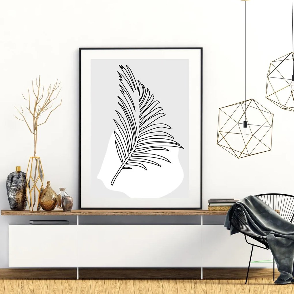 Poster - Abstracție naturală (A4)