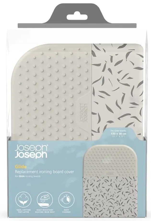 Husă pentru masă de călcat 130x38 cm Glide – Joseph Joseph