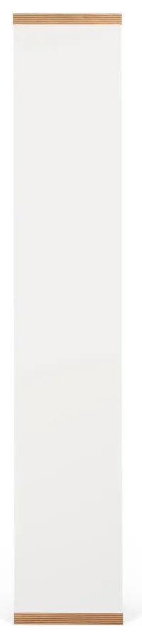 Bibliotecă albă/în culoare naturală 70x198 cm Berlin – TemaHome