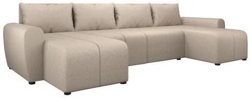 Colțar tapițat extensibil reversibil NEWPORT, bej