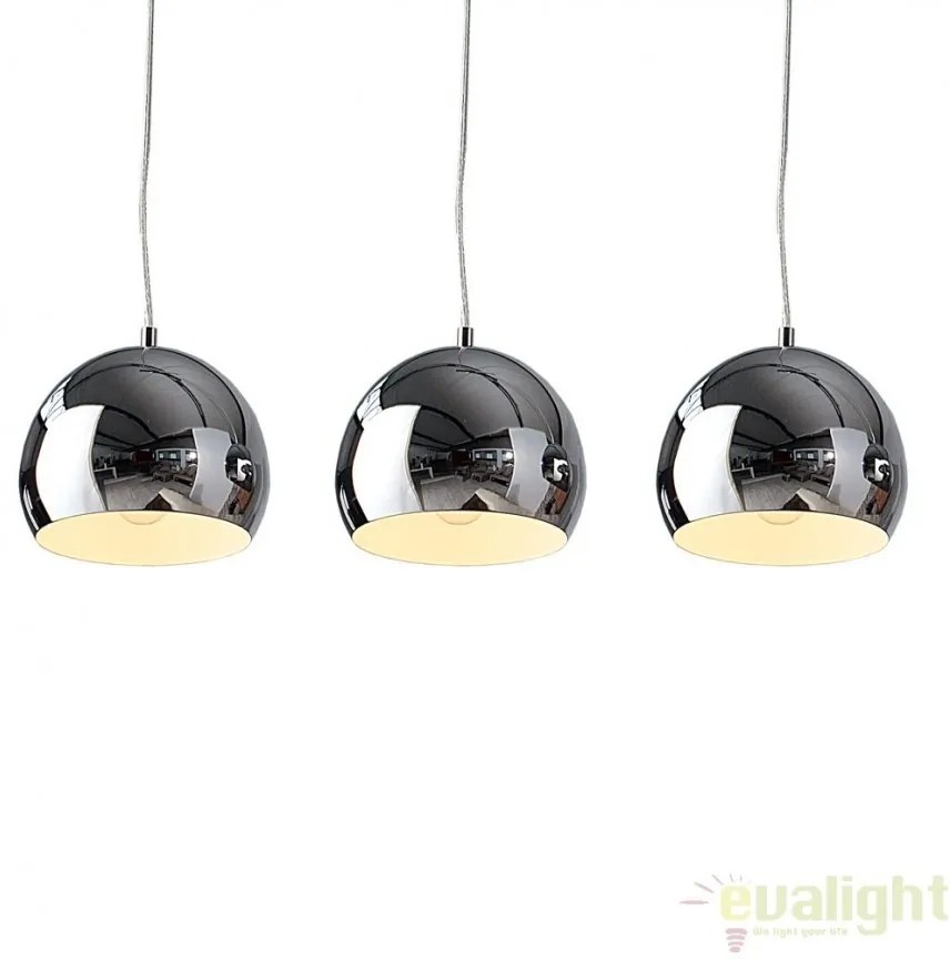 Lustra eleganta cu 3 pendule Chromagon 3 crom A-17760 VC