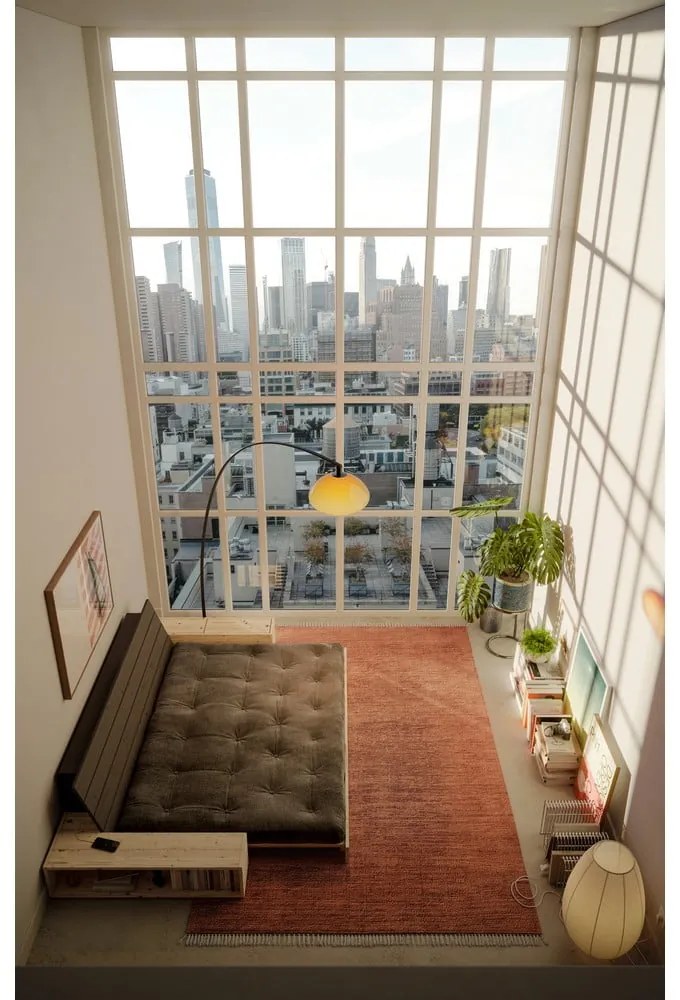 Canapea gri extensibilă 244 cm Base – Karup Design