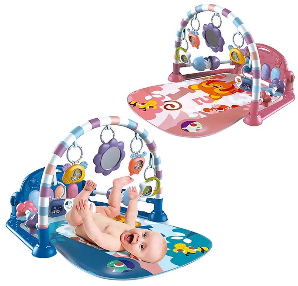 Centru de activitati cu pian-albastru