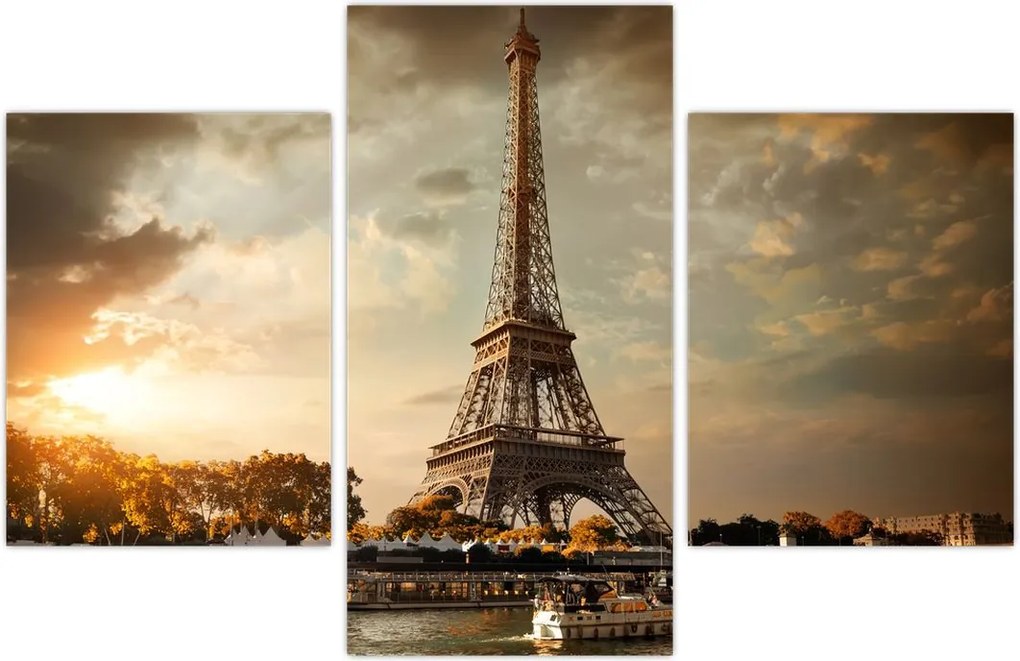 Tablou - Turnul Eiffel. Paris, Franța (90x60 cm)