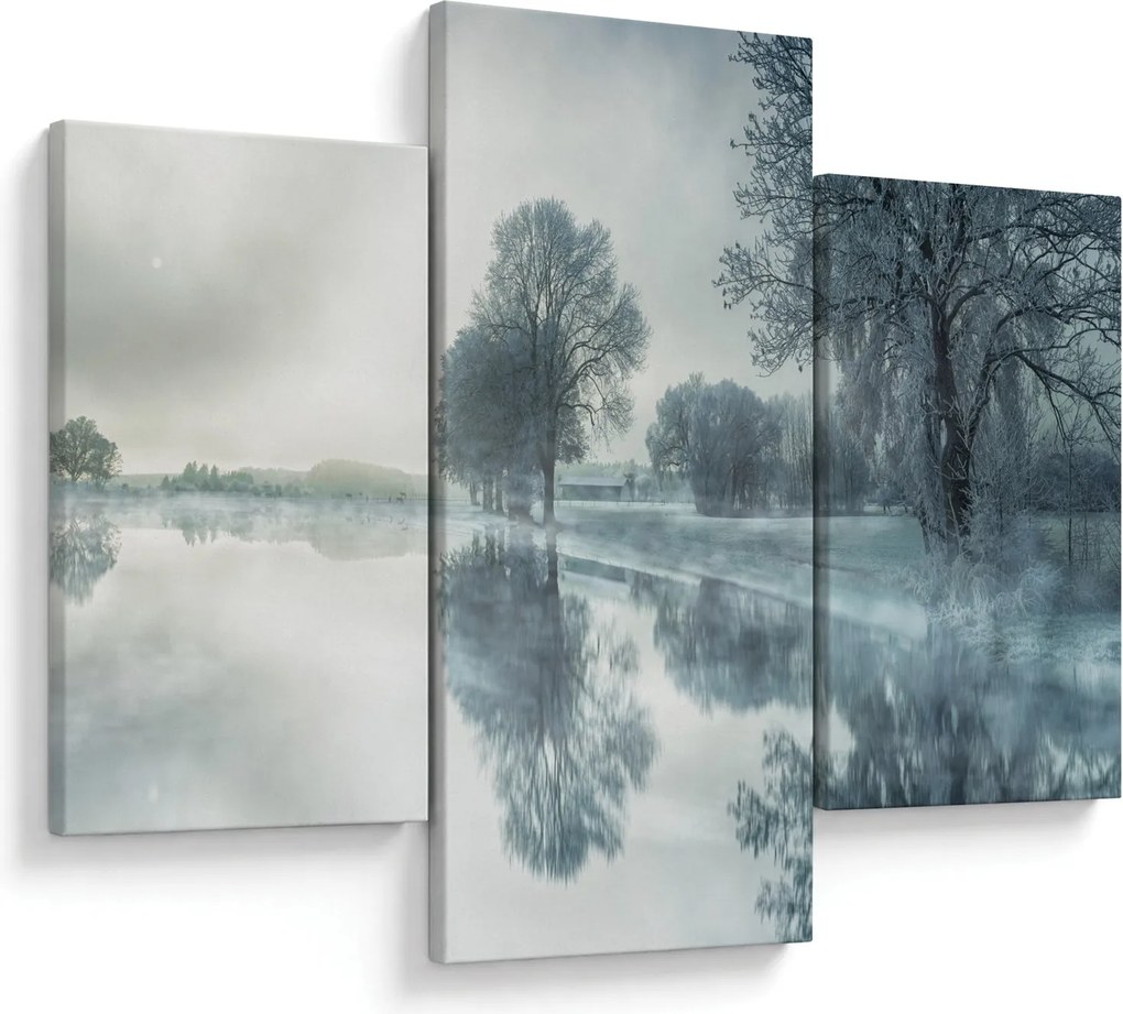 Tablou cu natura iarna (90x60 cm)