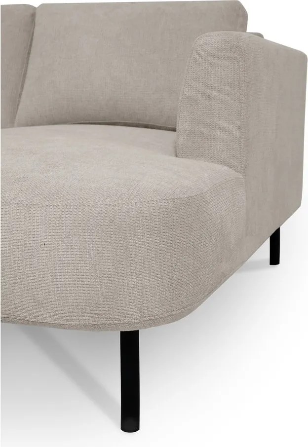 Colțar bej (cu colț pe partea stângă /în formă de "U") Hero – Scandic