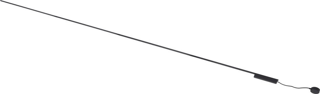 Sistem modern de iluminat pe șine negru monofazat 400 cm - Magnetic