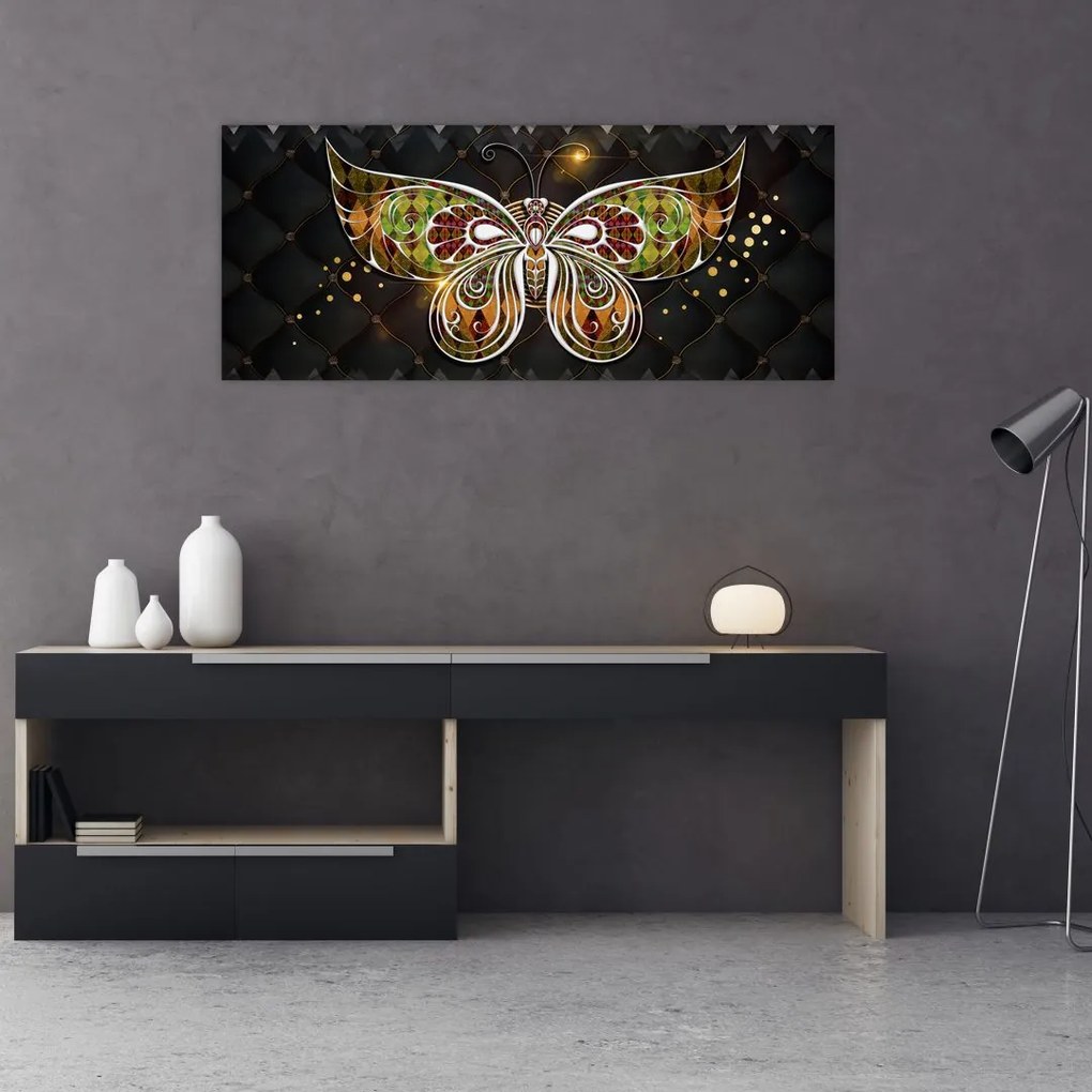 Tablou - Fluture magic (120x50 cm)