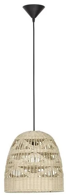 Lustra / Pendul modern design natural ratan MARLO D-30cm
