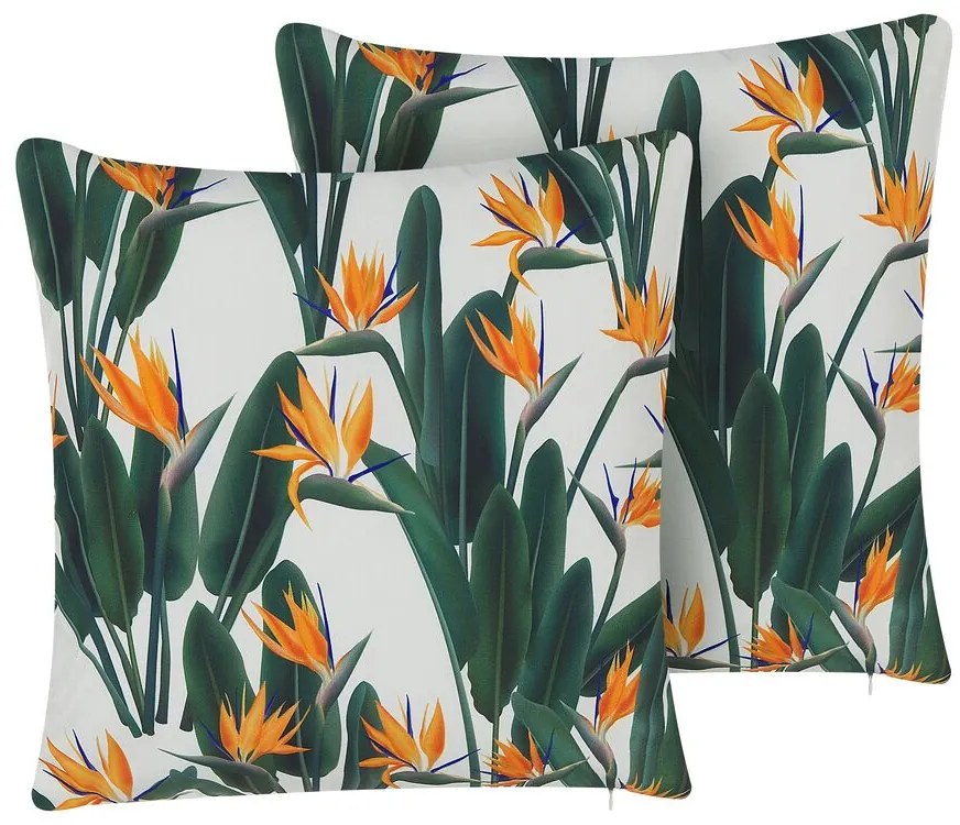 Set 2 buc perne decorative 45 x 45 cm Tso (verde). 1079896