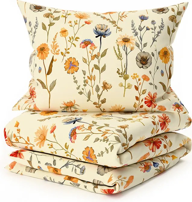 Lenjerie de pat din bumbac SOFLIRA POLY colorata Dimensiune lenjerie de pat: 2 buc 70 x 90 cm | 200 x 220 cm