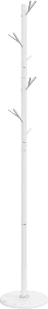 vidaXL Cuier de haine, alb, 175 cm, fier vopsit electrostatic