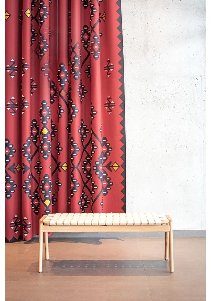 Bancă alb-natural Klupa - Gazzda