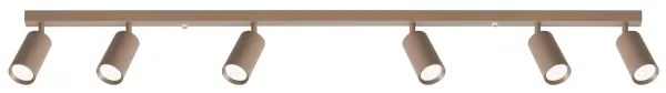 Brilagi - Plafonieră cu spoturi SELE 6xGU10/30W/230V bej