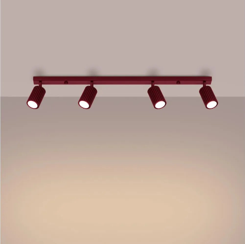 Brilagi - Spot LED CRESTO 4xGU10/10W/230V burgundiu