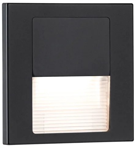 Paulmann 80001 - LED/1W Lumină scară TSARO 230V Follow/negru