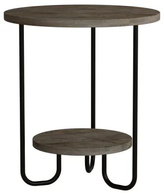 Măsuță laterală CORRO 45x40 cm maro