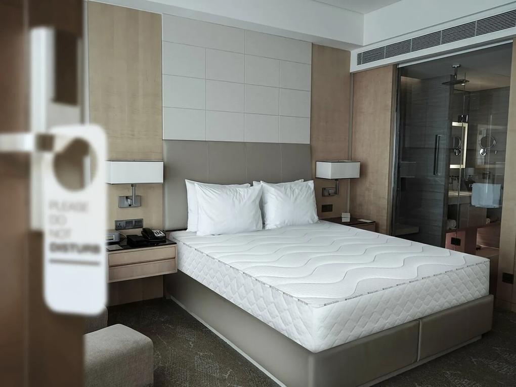 Saltea Hotel Line Pocket Memory, 7 Zone de confort, 25cm 90x200 cm
