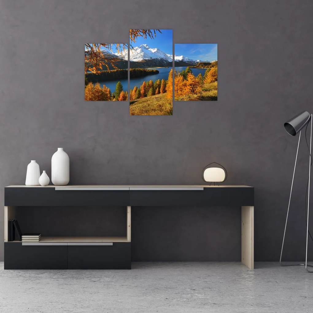 Tablou - Toamna în Alpi (90x60 cm)