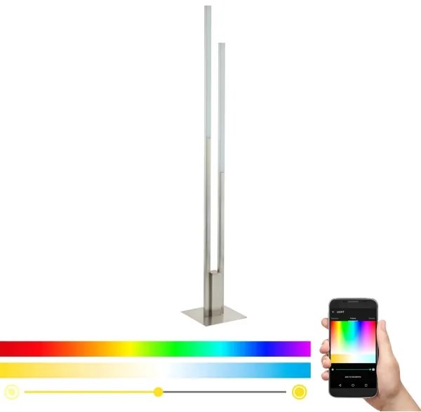 Eglo 33323 - Lampadar LED RGBW reglabil FRAIOLI-C LED/34W/230V