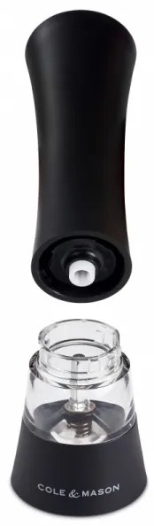 Cole&Mason - Râșniță electrică BURFORD 18 cm, 4xAAA, negru