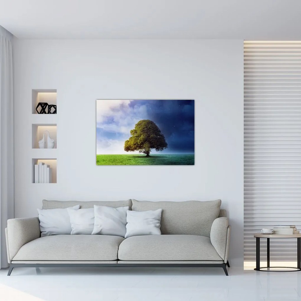 Tablou - Noapte și zi (90x60 cm)