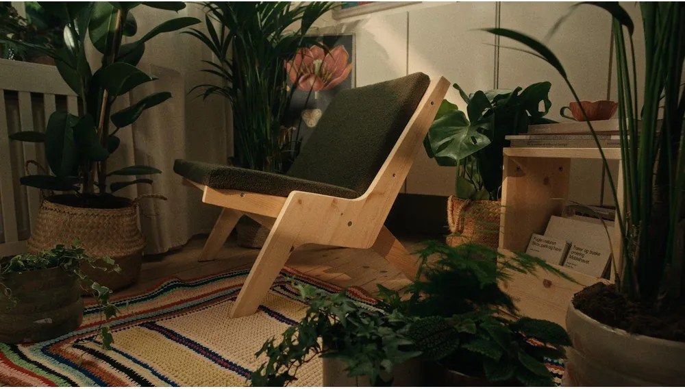 Fotoliu gri închis Sway – Karup Design