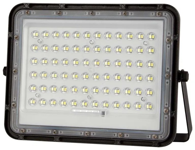 Reflector cu incarcare solara 15w 1200lm 4000k - negru