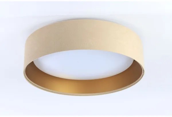 Plafonieră LED GALAXY, 24W/230V, bej/auriu