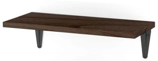 Raft de perete cu suport console 80x30 PAL Wenge