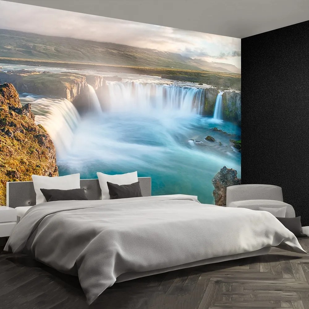 Fototapet Cascada Goðafoss