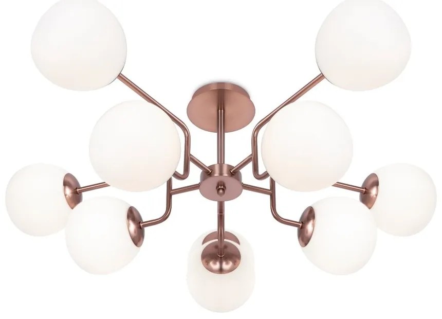 Lustra design deosebit Erich auriu 10L