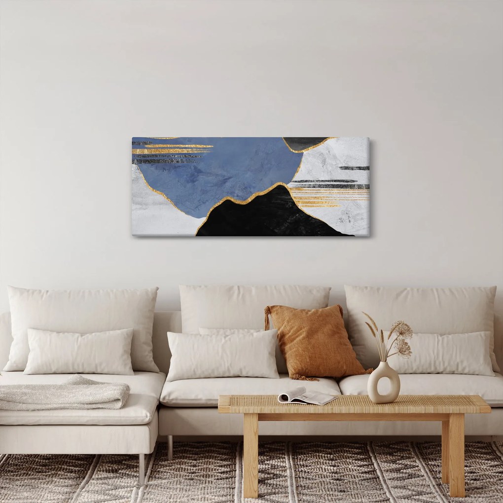 Tablou - Forme texturate (120x50 cm)