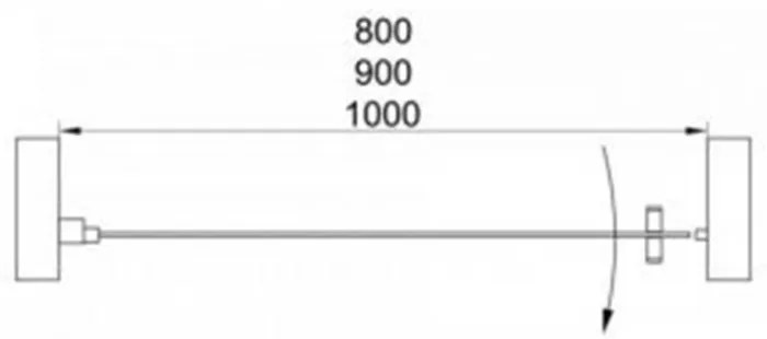 Solo New 80x195 cm ușă de duș cu sticlă securizată de 6 mm