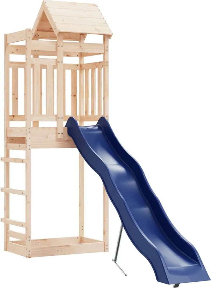 vidaXL Set de joacă pentru exterior, lemn masiv de pin