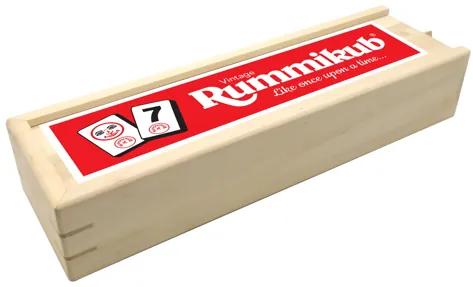 Joc societate Rummikub Vintage - in cutie de lemn 9674